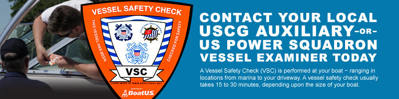 Vessel Safety Check Banner
